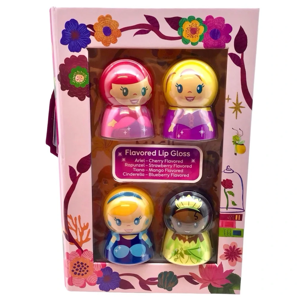 Disney Princess Flavored Lip Gloss Set (NWT)
